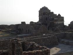 Chittorgarh - ruines du palais de Khumba