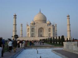 Agra - Taj Mahal fin d`après midi
