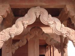 Fatehpur Sikri - Ankh Michauli détail