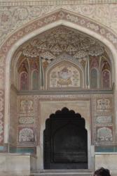 Fort Amber - Ganesh Pol, détail