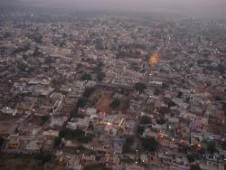 Kuchaman Fort - panorama nocturne
