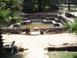 Polonnaruwa - bains royaux